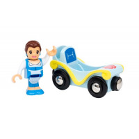 Brio BRIO Disney Princess Belle & Wagon delar och tillbehör till skalmodell Vagn