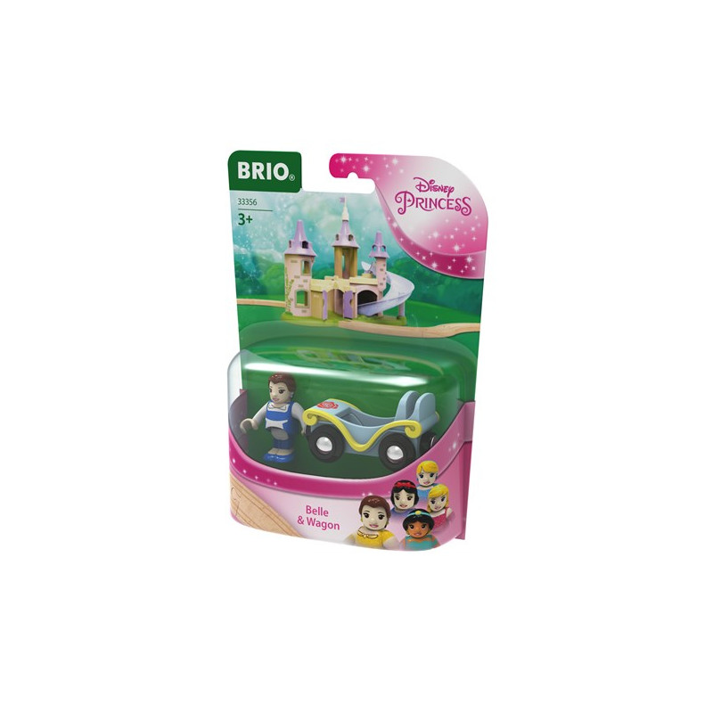 Produktbild för Disney Princess Belle & Wagon delar och tillbehör till skalmodell Vagn