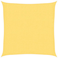Produktbild för Solsegel 160 g/m² beige 3x3 m HDPE