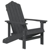 Produktbild för Adirondackstol HDPE antracit