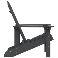 Produktbild för Adirondackstol HDPE antracit