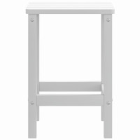 Produktbild för Adirondack bord vit 38x38x46 cm HDPE