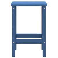 Produktbild för Adirondack bord aquablå 38x38x46 cm HDPE