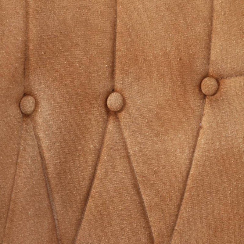 Produktbild för Öronlappsfåtölj brun kanvas