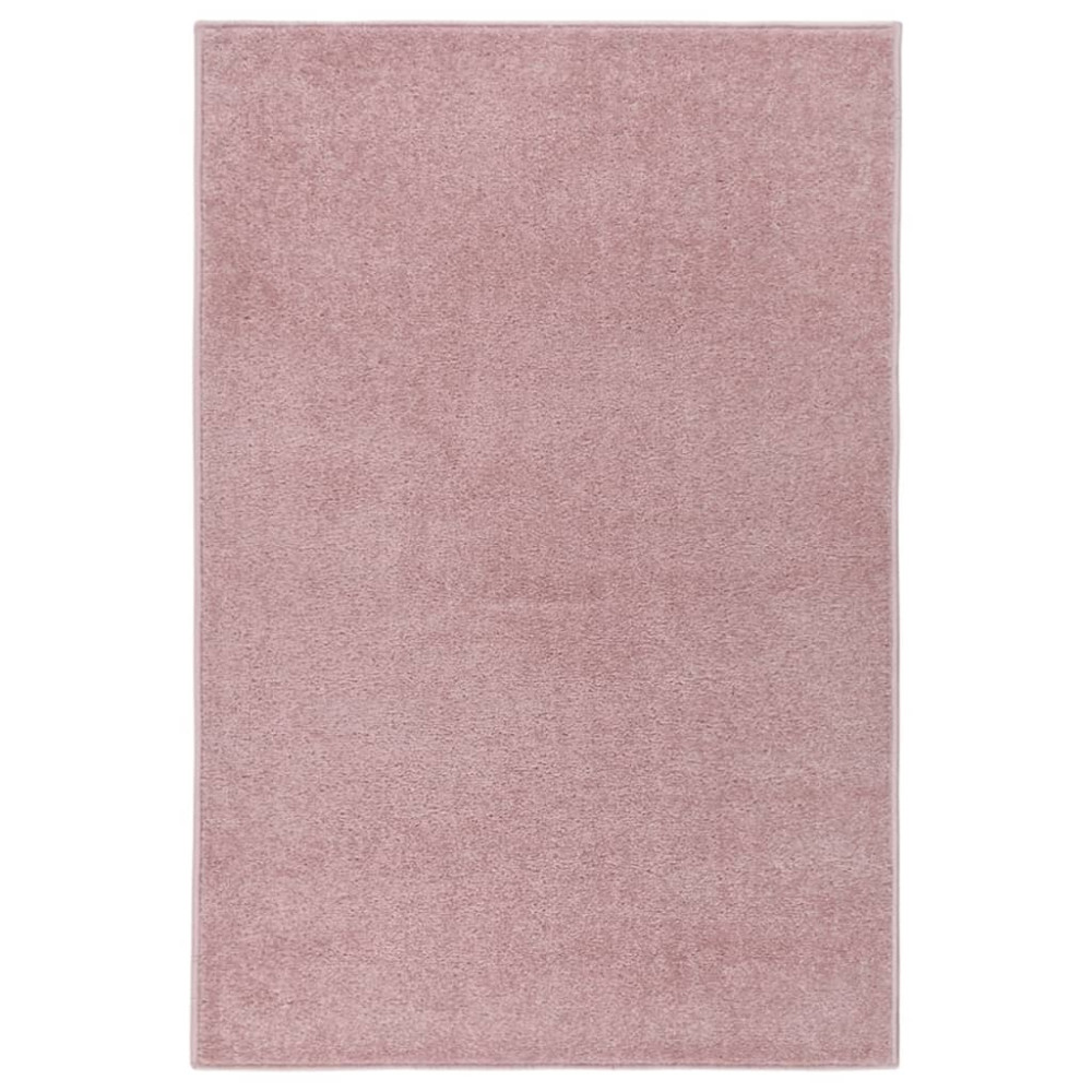 Produktbild för Matta 160x230 cm rosa