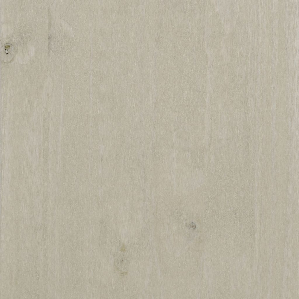 Produktbild för Garderob HAMAR vit 89x50x180 cm massiv furu