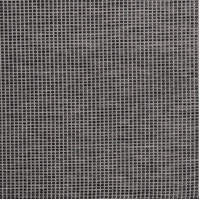 Produktbild för Utomhusmatta plattvävd 160x230 cm grå