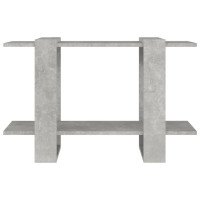 Produktbild för Bokhylla/Rumsavdelare betonggrå 80x30x51 cm