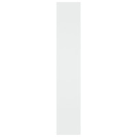 Produktbild för Bokhylla/Rumsavdelare vit 100x30x166 cm