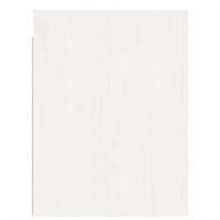 Produktbild för Väggskåp 2 st vit 30x30x40 cm massiv furu