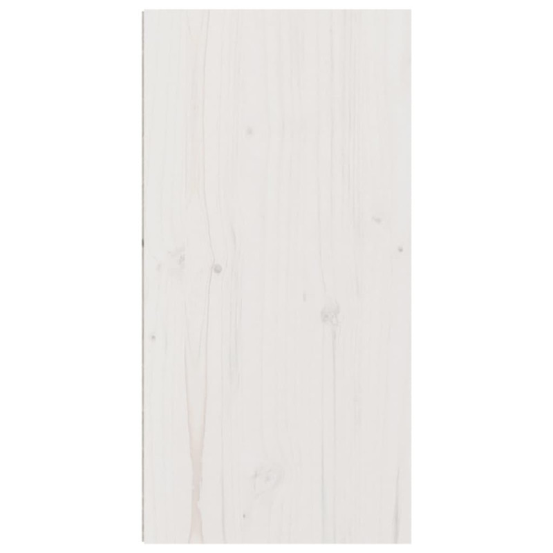 Produktbild för Väggskåp vit 30x30x60 cm massiv furu