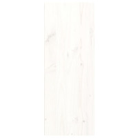 Produktbild för Väggskåp vit 30x30x80 cm massiv furu