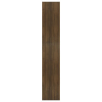 Produktbild för Bokhylla/Rumsavdelare brun ek 80x30x166 cm konstruerat trä