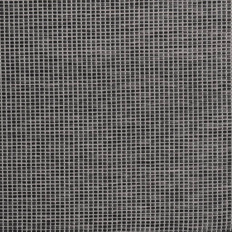 Produktbild för Utomhusmatta plattvävd 120x170 cm grå