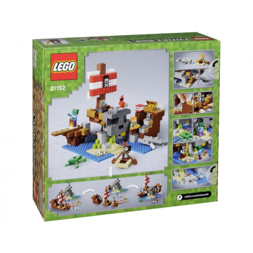 LEGO LEGO Minecraft 21152 Piratskeppsäventyr
