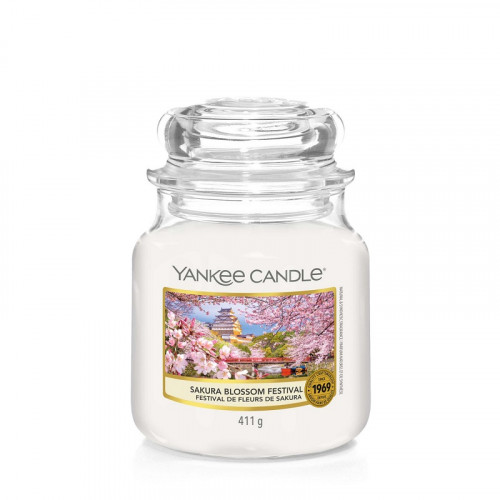 Yankee Candle Classic Medium Jar Sakura Blossom Festival 411g