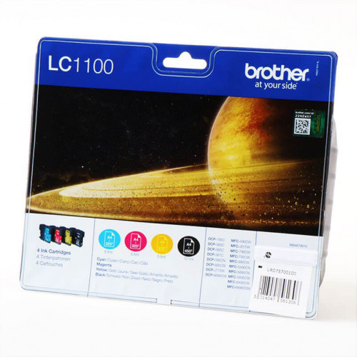 Brother Ink LC1100VALBPDR LC-1100 Multipack