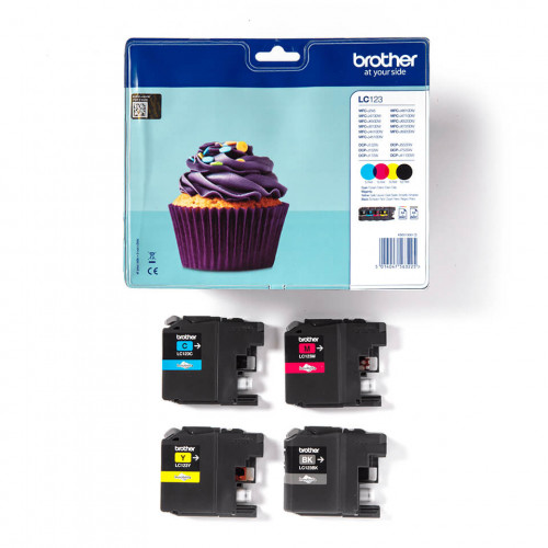 Brother Ink LC123VALBPDR LC-123 Multipack