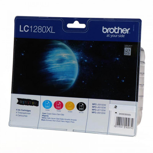 Brother Ink LC1280XLVALBPDR LC-1280XL Multipack