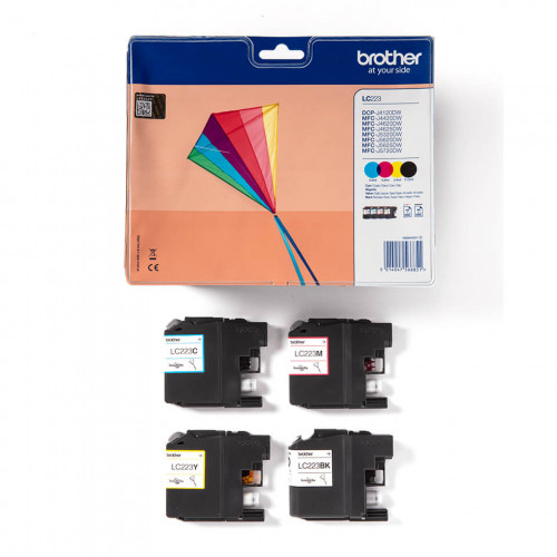 Brother Ink LC223VALBPDR LC-223 Multipack