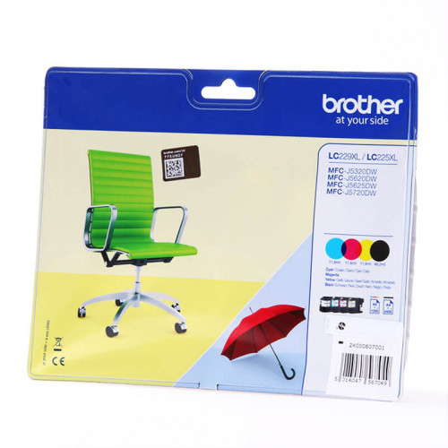 Brother Ink LC229XLVALBPDR LC-229XL Multipack