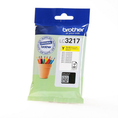 Brother Ink LC3217Y LC-3217 Yellow