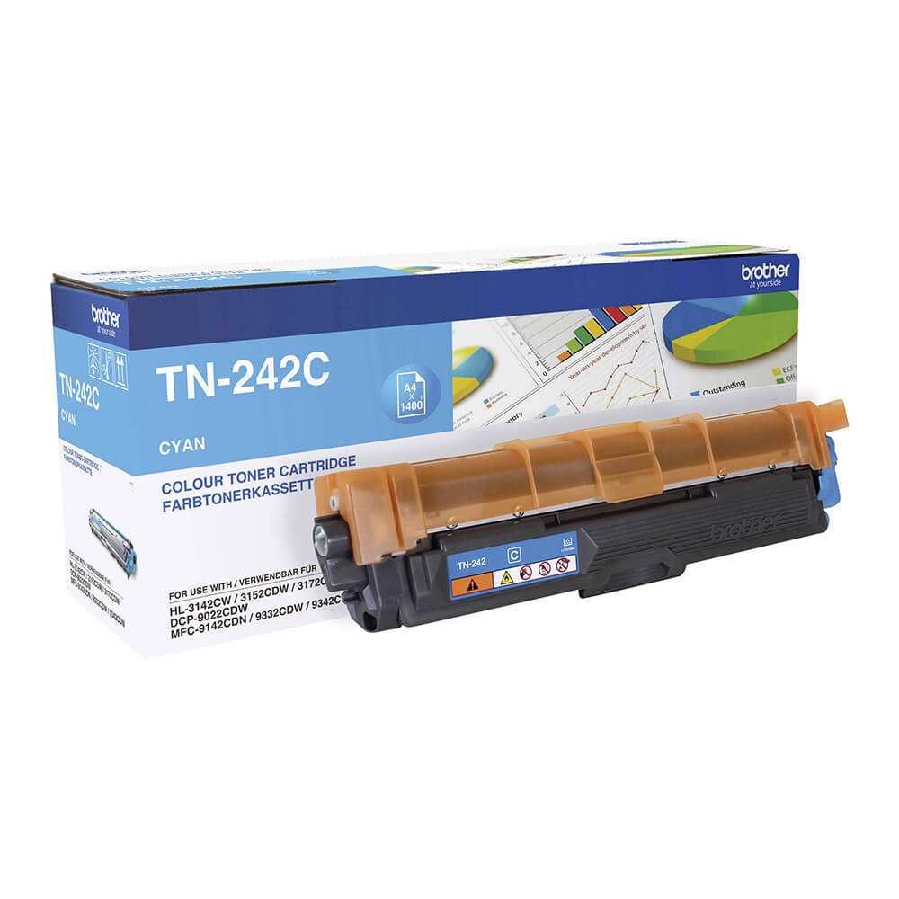 Produktbild för Toner TN242C TN-242 Cyan