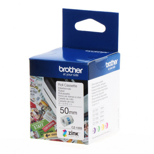 Brother Tape CZ1005 50mm White