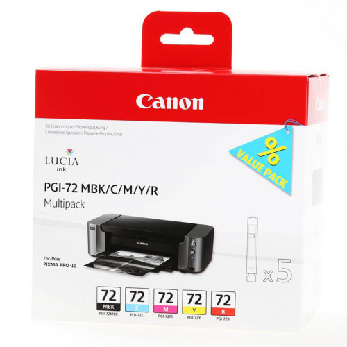 CANON Ink 6402B009 PGI-72 MBK/C/M/Y/R
