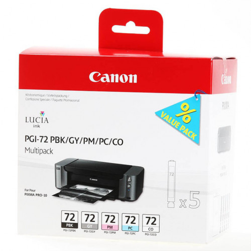 CANON Ink 6403B007 PGI-72 PBK/GY/PM/PC/CO