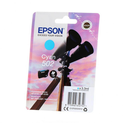 EPSON Ink C13T02V24010 502 Cyan Binoculars