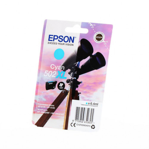 EPSON Ink C13T02W24010 502XL Cyan Binoculars