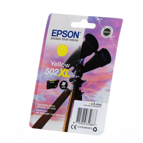 EPSON Ink C13T02W44010 502XL Yellow Binoculars