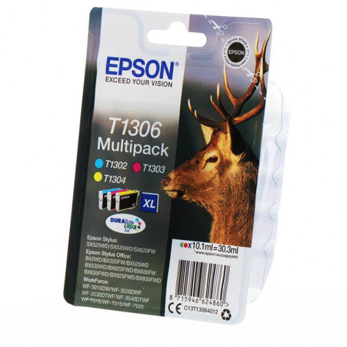 EPSON Ink C13T13064012 T1306 Multipack Stag