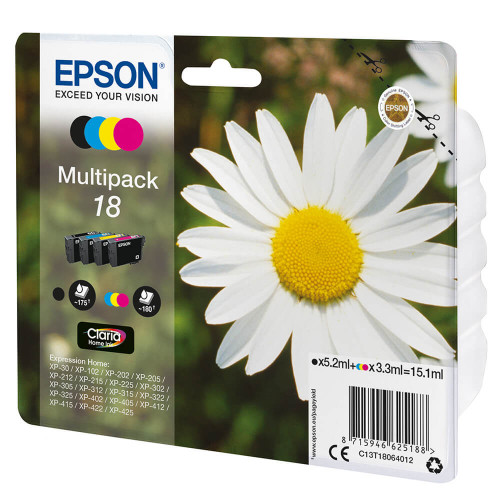 EPSON Ink C13T18064012 18 Multipack Daisy