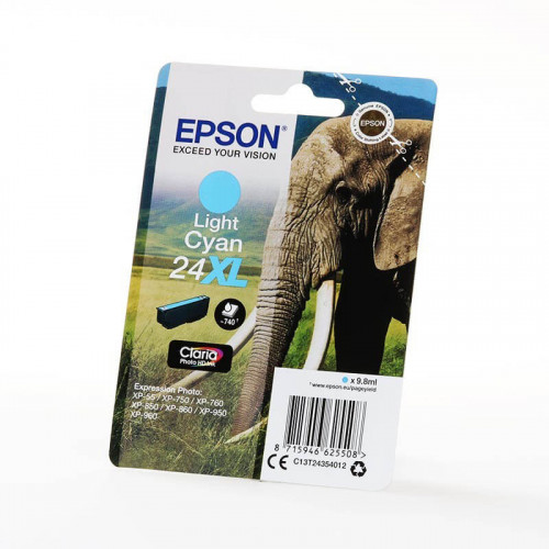 EPSON Ink C13T24354012 24XL Light Cyan Elephant