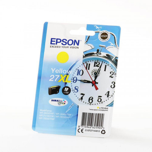 EPSON Ink C13T27144012 27XL Yellow Alarm Clock