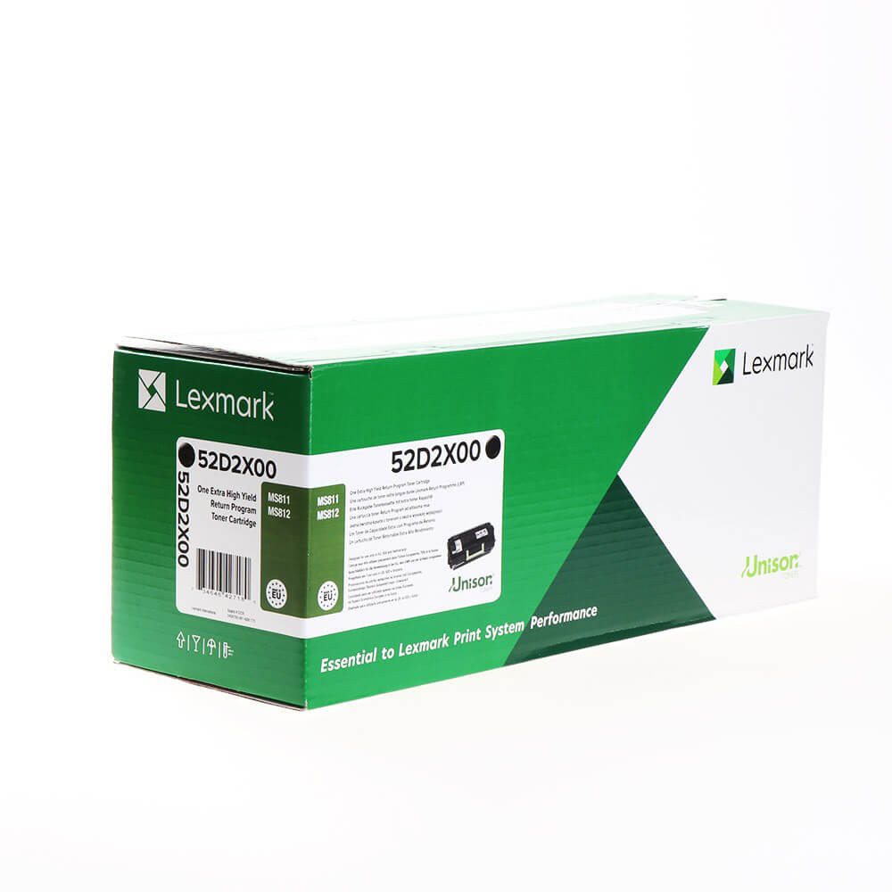 Produktbild för Toner 52D2X00 Black Extra High Yield Return