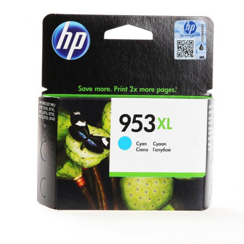 HP Ink F6U16AE 953XL Cyan