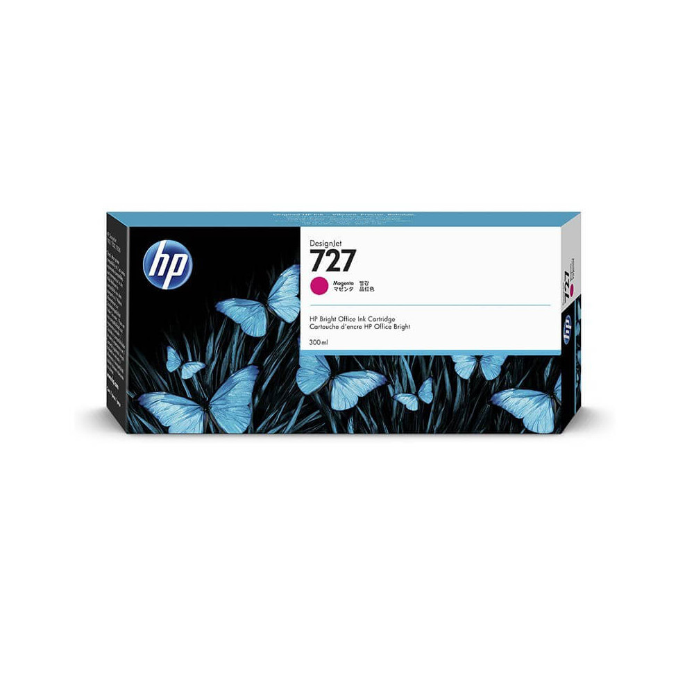 Produktbild för Ink F9J77A 727 Magenta 300ml