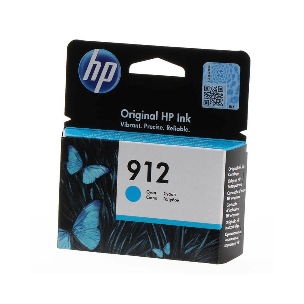 Produktbild för Ink 3YL77AE 912 Cyan