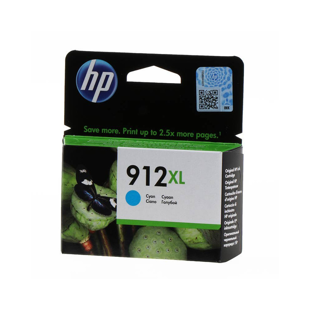 Produktbild för Ink 3YL81AE 912XL Cyan