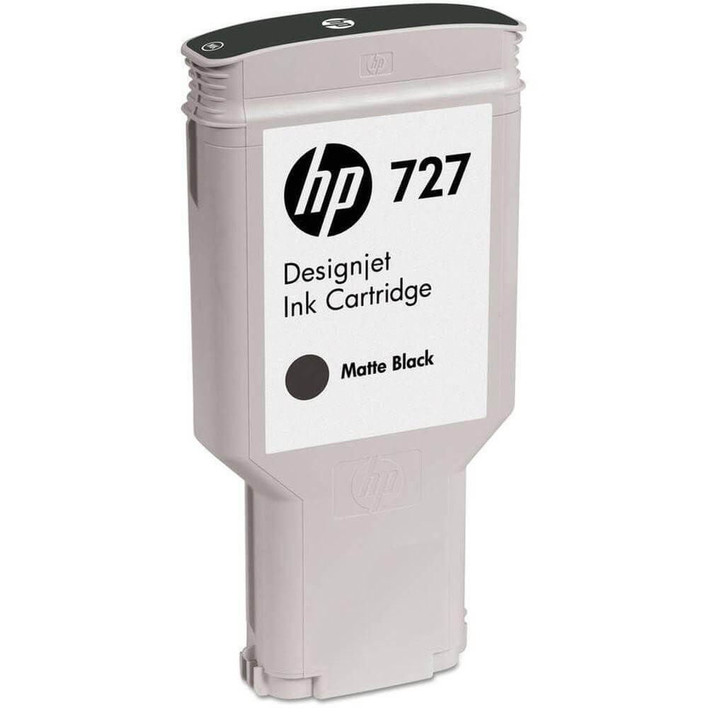 Produktbild för Ink C1Q12A 727 Matte Black 300ml