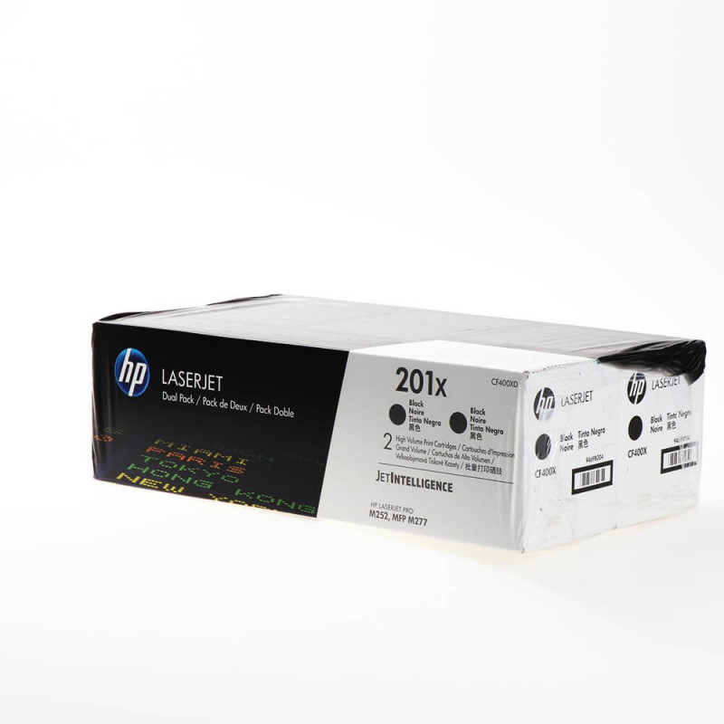 Produktbild för Toner CF400XD 201X Black 2-pack