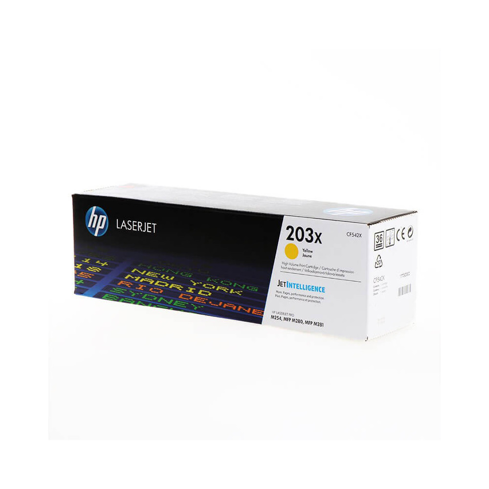 Produktbild för Toner CF542X 203X Yellow