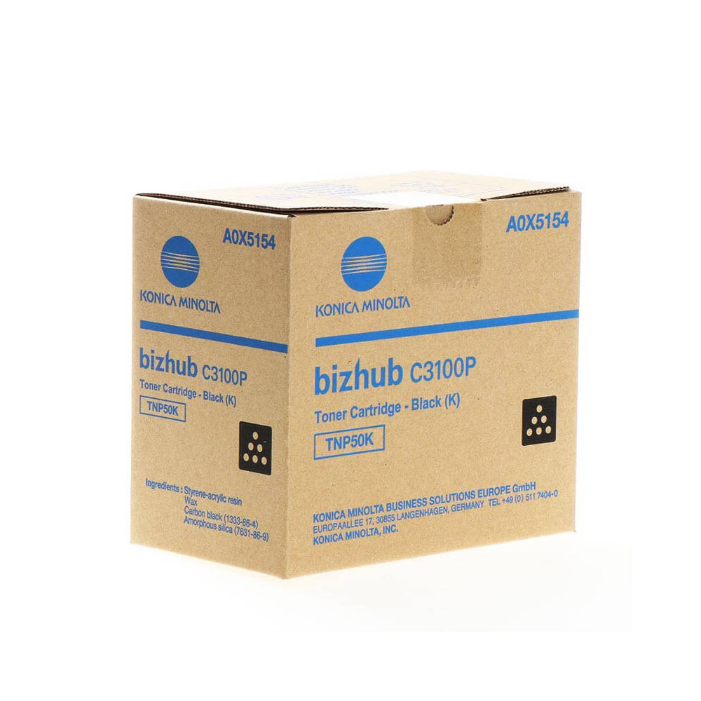 Produktbild för Toner A0X5154 TNP50 Black