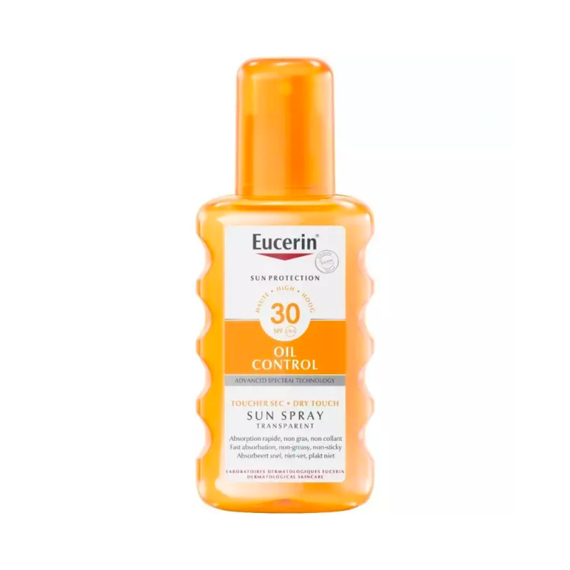Produktbild för Eucerin Sun Spray Transparent SPF30 200 ml