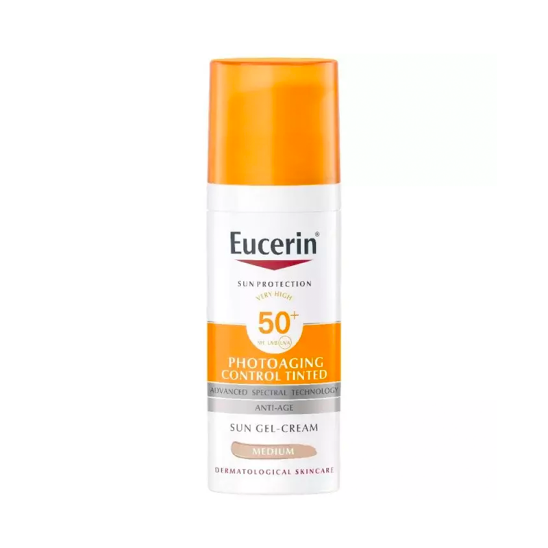 Produktbild för Eucerin Photoaging Control Tinted Sun Gel-Cream SPF50+ 50 ml