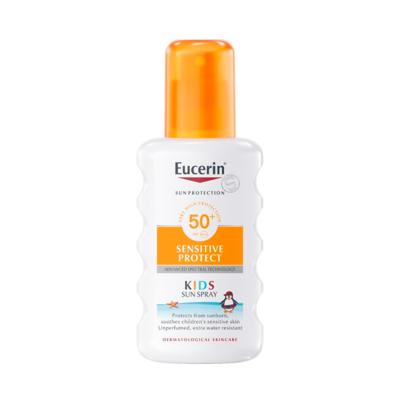 Produktbild för Eucerin Sensitive Kids Sun Spray SPF50+ 200 ml