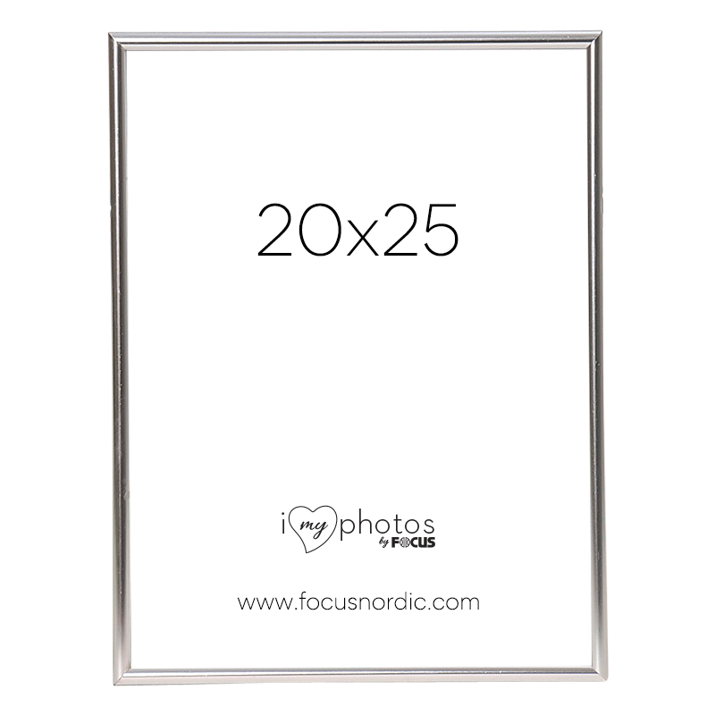 Produktbild för Focus Can-Can Shiny Silver 20x25
